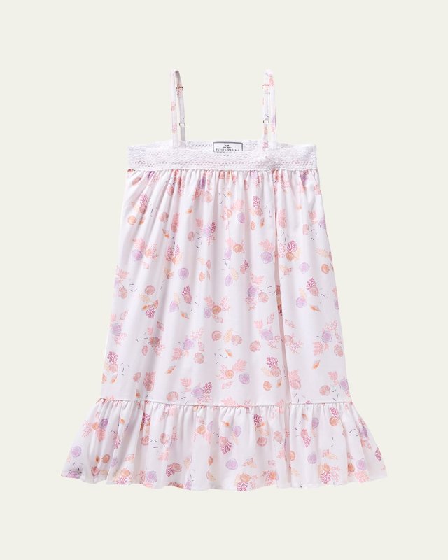Girl's Lily Seashell Splendor Nightgown, Size 6M-14